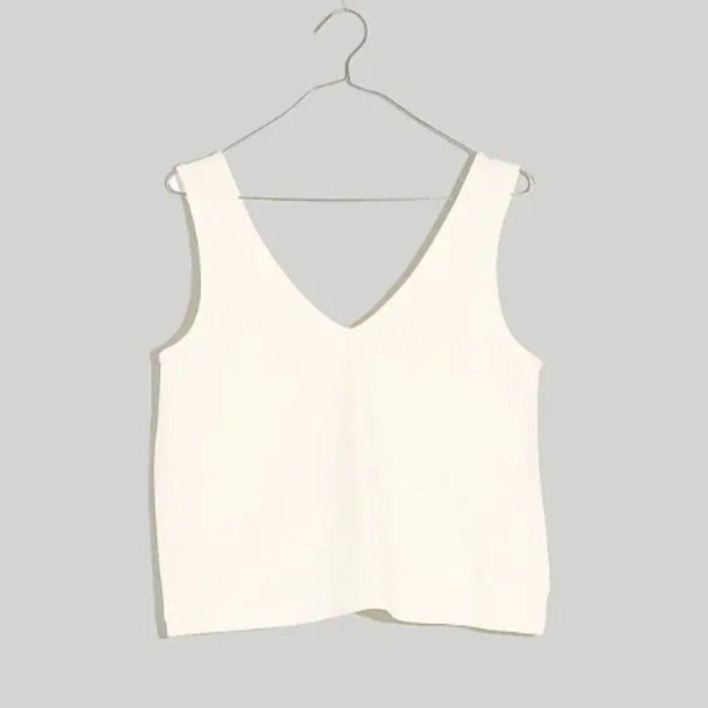 Jacquard Peekaboo Back Crop Tank